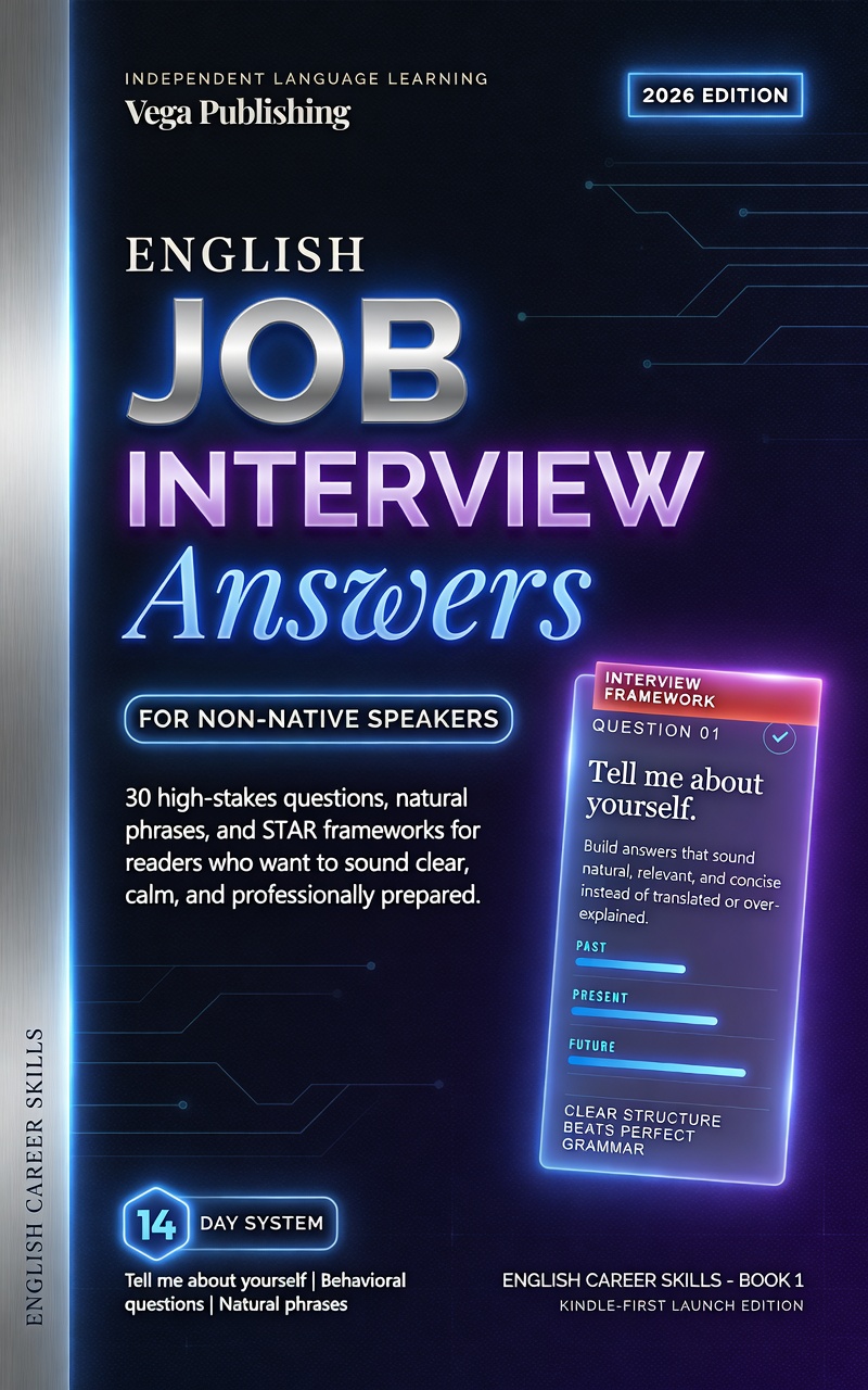 English Job Interview Answers cover