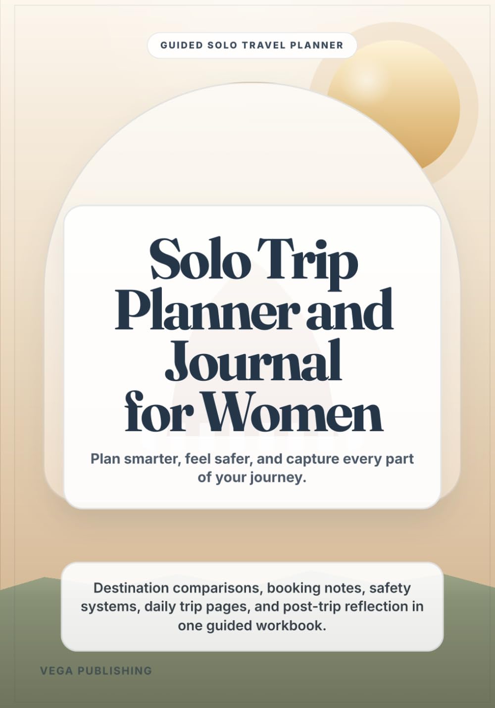 Solo Trip Planner & Journal for Women cover