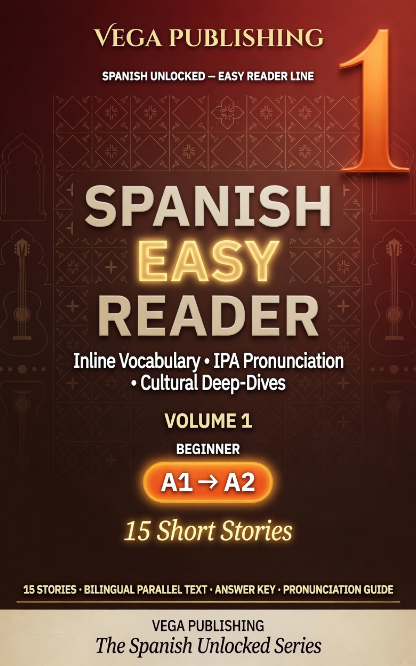 Spanish Easy Reader Vol 1 cover