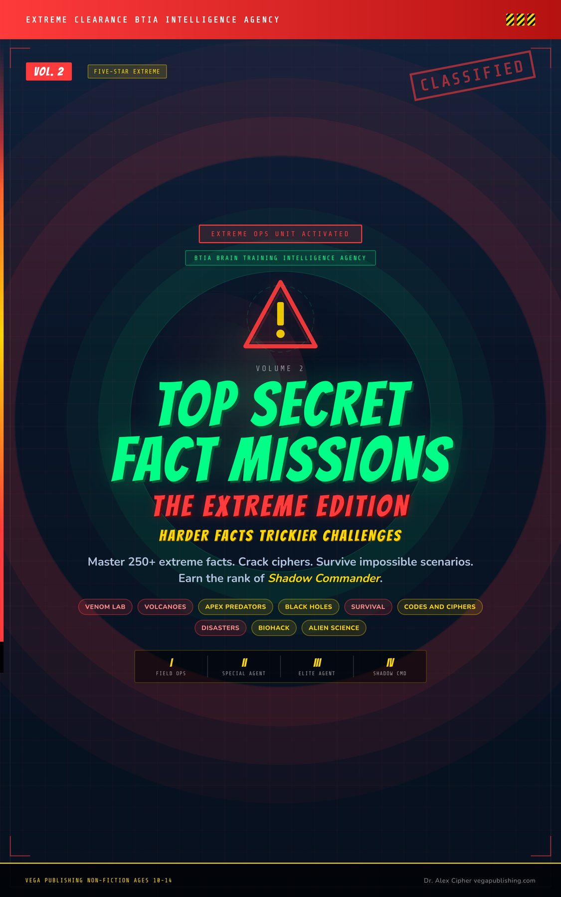 Top Secret Fact Missions: The Extreme Edition cover